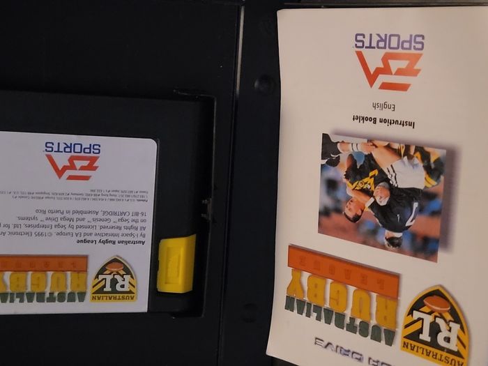 Sega megadrive Australian rugby league
