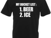 My Bucket List T-Shirt Gift Ideas for him Great Gift Present