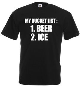 My Bucket List T-Shirt Gift Ideas for him Great Gift Present