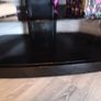 Beautiful Black Glass TV Unit Image 4
