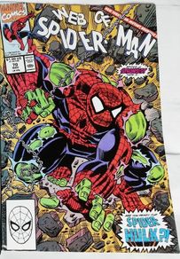 Web Of Spider-Man #70 Incredible Hulk & Spider-Hulk (1990)