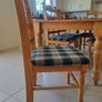 Kitchen table and chairs pine Image 2