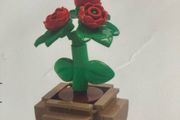Lego rose pot