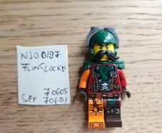 lego njo0197 flintlocke, set 70601, 70605