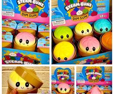 Squishy dumplings soft juicy toy colour full mystery big size
