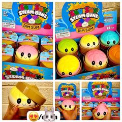 Squishy dumplings soft juicy toy colour full mystery big size