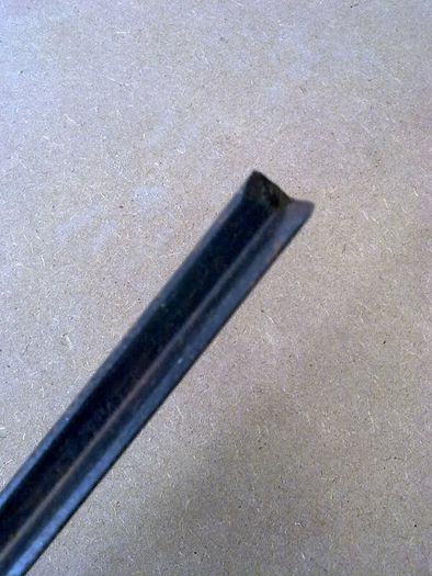 Old all metal wheelwright's bruzz or corner chisel