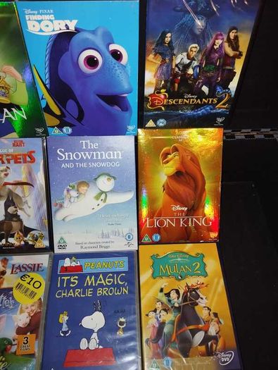 DVD Collection  Disney, Animation & Family Movies