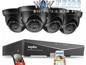27641 Sannce 5in1 8ch Dvr Hd 720p Cctv Camera System 1tb