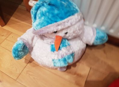 Extra Large Plush Snowman Soft Toy