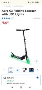 Aero folding scooter
