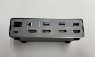 Docking Station 13-in-1 - 4K120Hz, Dual DisplayPort, 2 PC