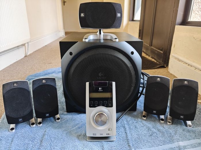 Renewed Logitech Z5500 5.1 Speaker Set - Speakers Like New Quality