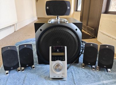 Renewed Logitech Z5500 5.1 Speaker Set - Speakers Like New Quality
