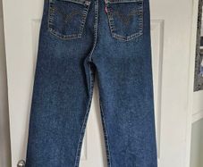levis ribcage straight ankle jeans