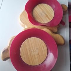 bamboo suction kids plates