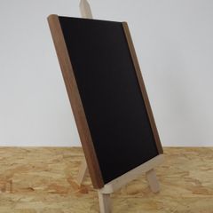Blackboard A4 with Wooden Easel for Wedding Events or Shop's Window