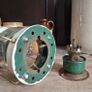 Mid-Century Nautical Style Storm Lantern Image 4
