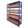 Boltless Shelving 2200H X 1800W X 500D 250Kg/Shelf (Blue) Extender Image 9