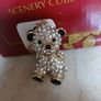 Teddy  Bear  Key Ring For Bag  Or As A Keyring.   B.N.W.T. Image 2