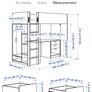 Smastad Ikea Loft Bed (without desk) Image 2