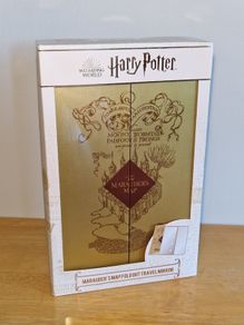 Harry Potter Marauder's Map Fold Out Travel Mirror