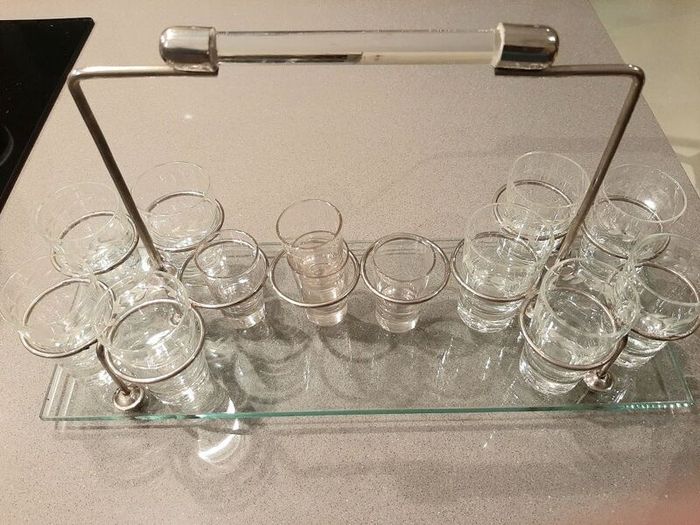 Vintage Italian mini glasses set