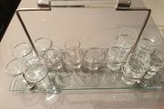 Vintage Italian mini glasses set