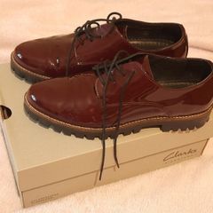 Clarks Signature Derby Shoes with Trendy Lug Sole
