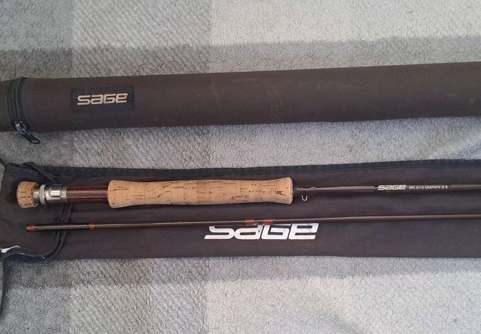 Saga Rpl6113 Graphite Iiib 11'3" Trout Rod