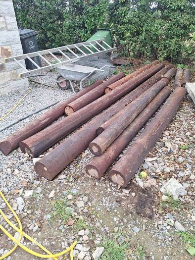 9ft poles treated can deliver