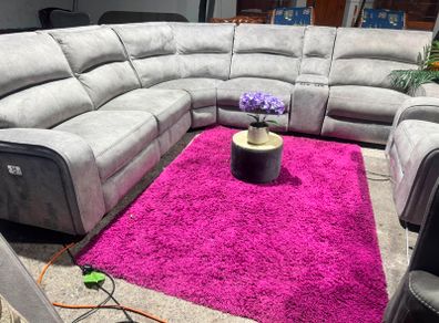 electric corner sofa+ armchair