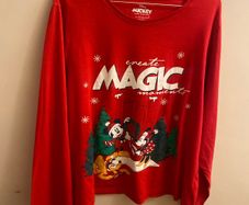 Christmas pyjama top (XL)