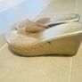 Metro Gold wedge heels Image 4