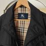 Stunning Burberry Men's Black Lined Coat Jacket Image 3