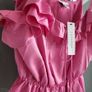 TOPSHOP pink ruffle cami Sz 14 - Bnwt Rrp 40 Image 3