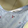 H&M Girls Cherry Dress Age 8-9 Image 3