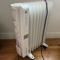 Sunbeam 9 Fin 2Kw Oil Filled Radiator