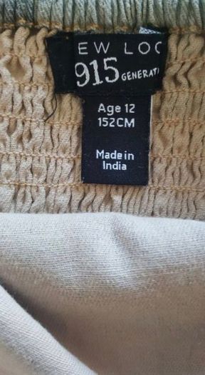 Girls  sleeveless crop top
