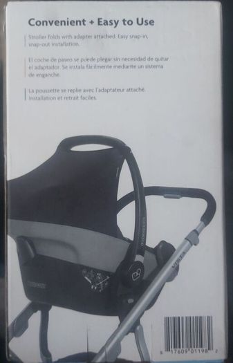 Brand new uppababy vista cruz maxi cosi adapters