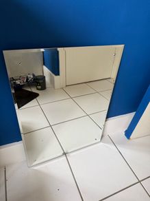 Mirror and little cabinet