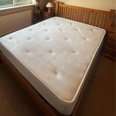 4ft 6 bed and mattress