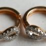 Gold Plated Hyperbola Earrings Image 9
