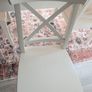 EMERGENCY - IKEA White Ingolf Dining Chairs Image 6