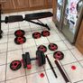 Nice Gym Set, Multiangle Weight Bench + Adidas Dumbbell Weight Set!! Image 4