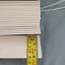 Ice white faux wood blind Image 3