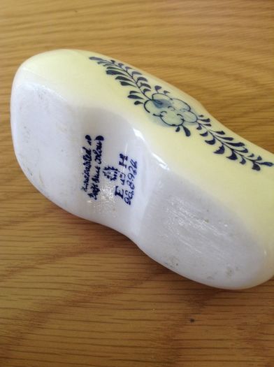 Pair of China clogs