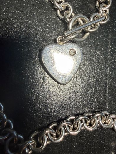 silver necklace
