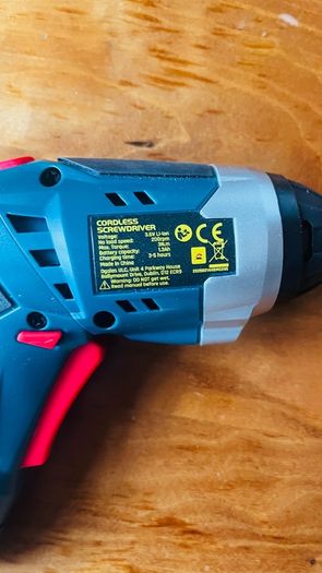 Cordless Screwdriver