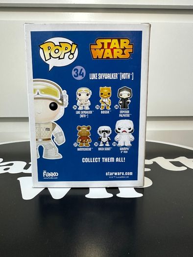 Funko Pop! Star Wars Luke Skywalker (Hoth) Blue Box #34